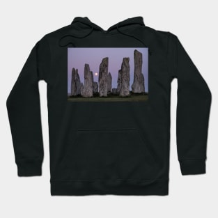 Woman in the stones and moon Hoodie